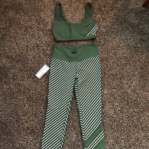 J crew / New balance leggings and sports bra